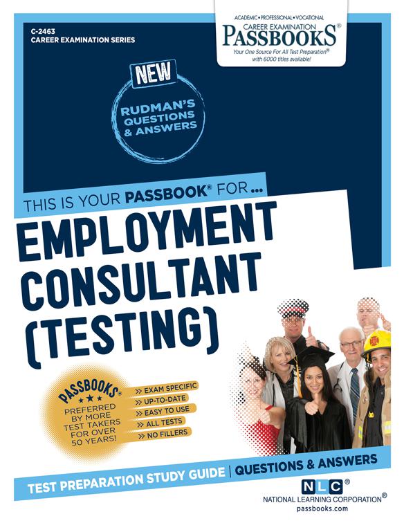 Employment Consultant (Testing), Career Examination Series