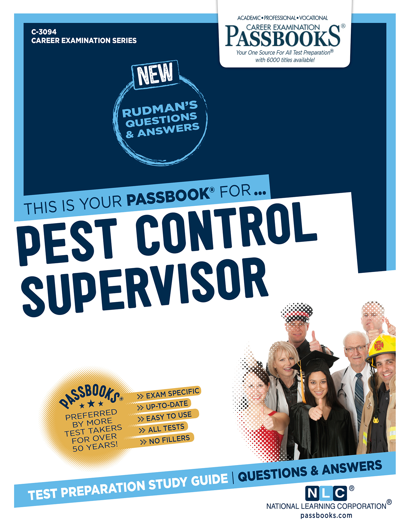 Pest Control Supervisor, Career Examination Series