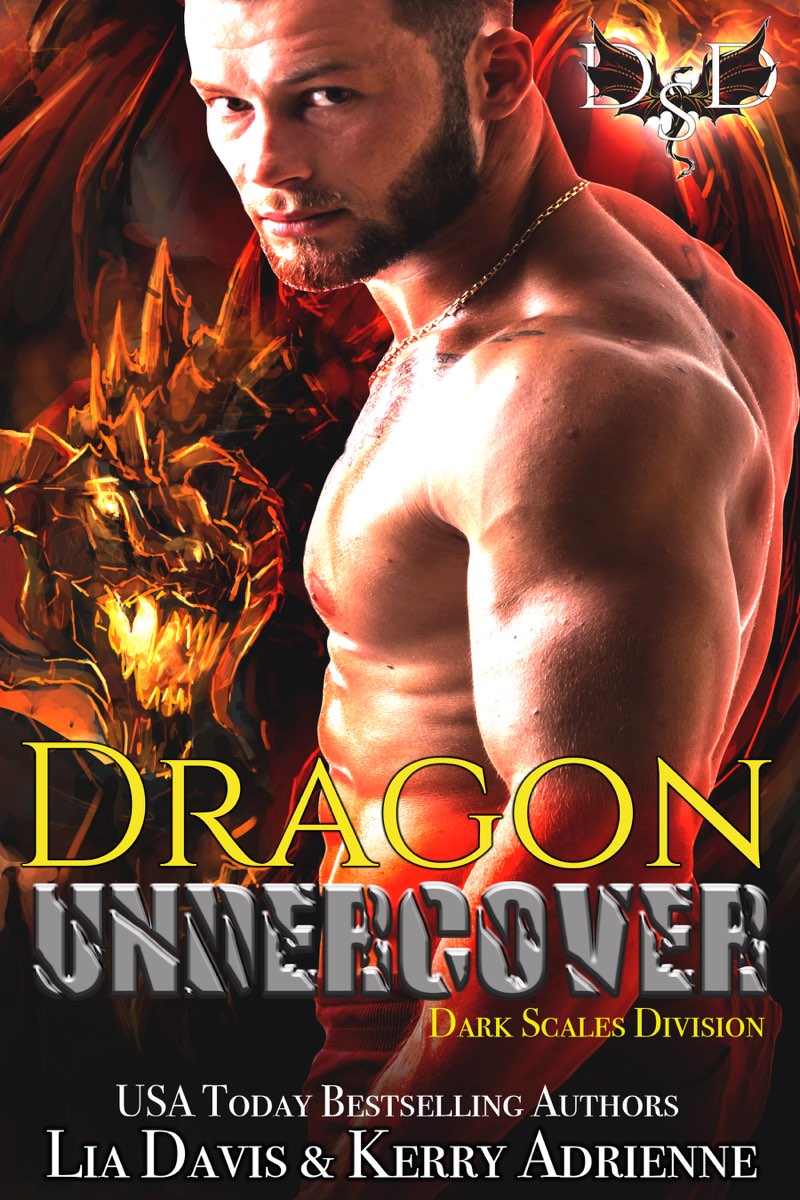 This image is the cover for the book Dragon Undercover, Dark Scales Division
