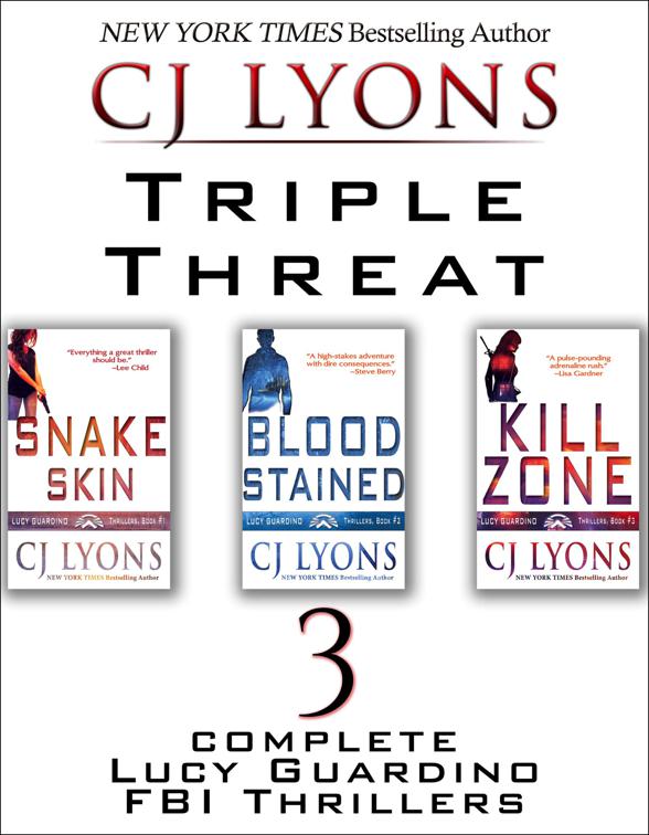 Triple Threat: Lucy Guardino Thrillers 1–3, Lucy Guardino FBI Thrillers