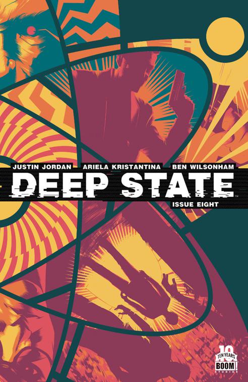 This image is the cover for the book Deep State #8, Deep State