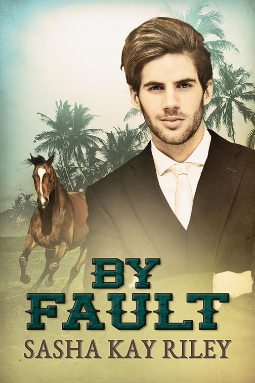 This image is the cover for the book By Fault, Anderson Stables