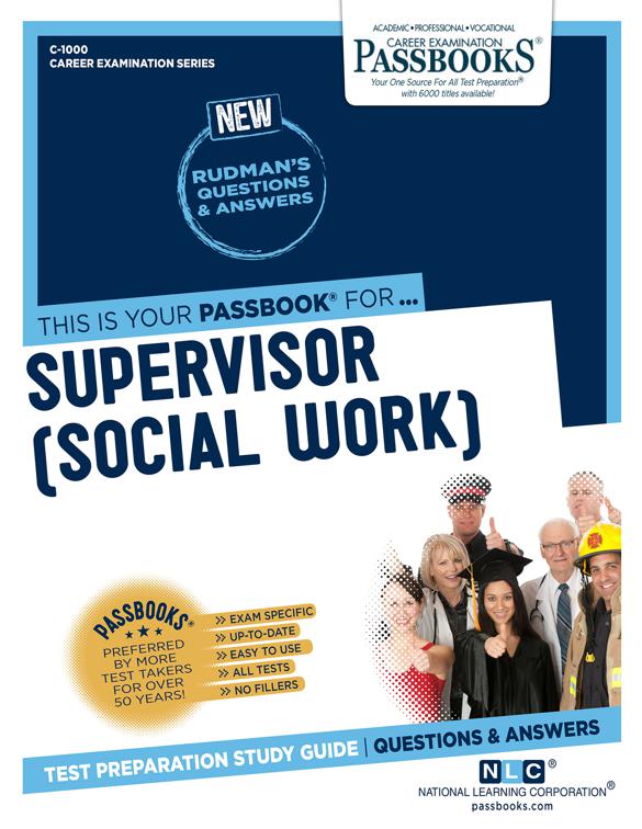 Supervisor (Social Work), Career Examination Series