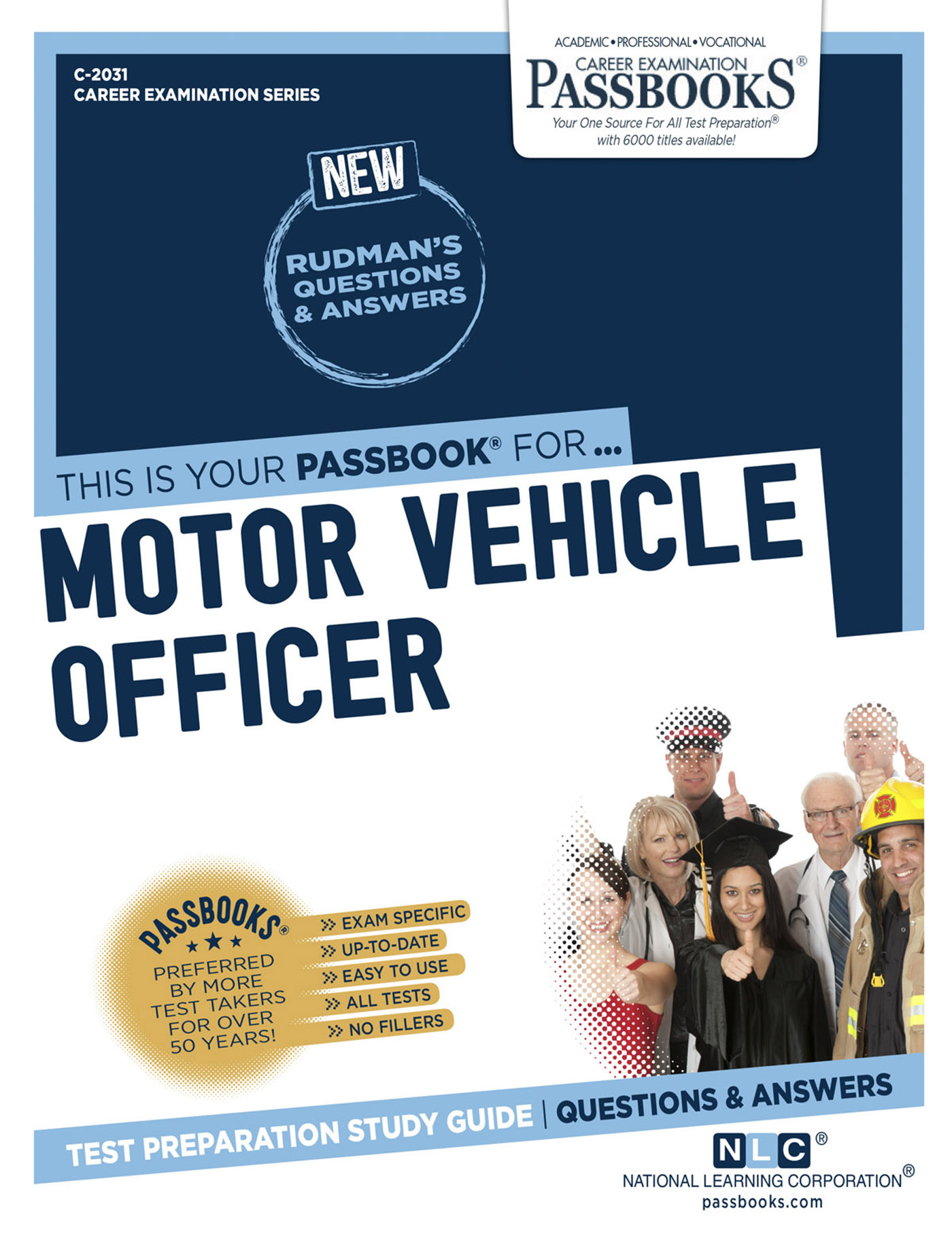 Motor Vehicle Officer, Career Examination Series
