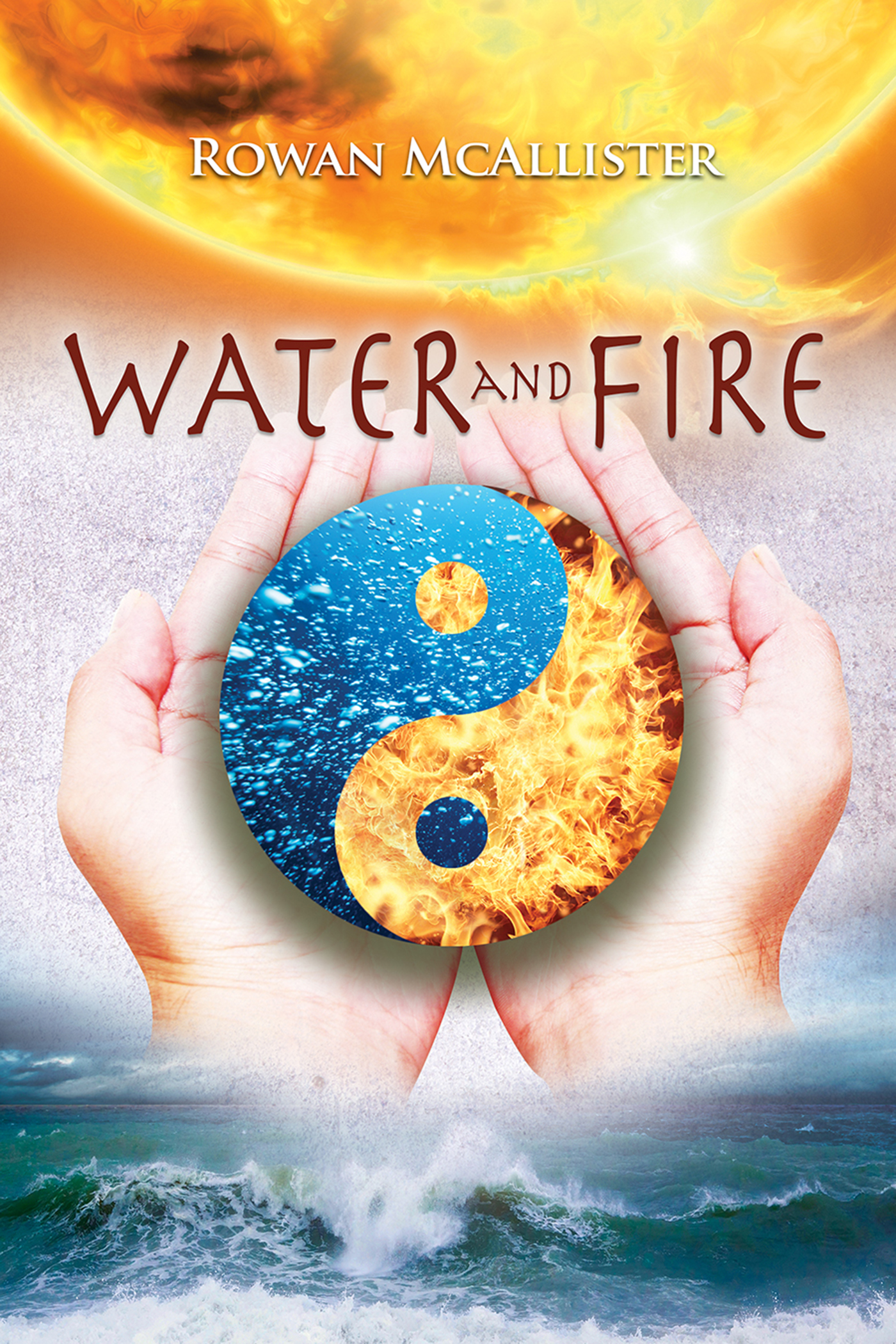 This image is the cover for the book Water and Fire, Elemental Harmony