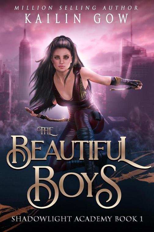 This image is the cover for the book The Beautiful Boys, Shadowlight Academy