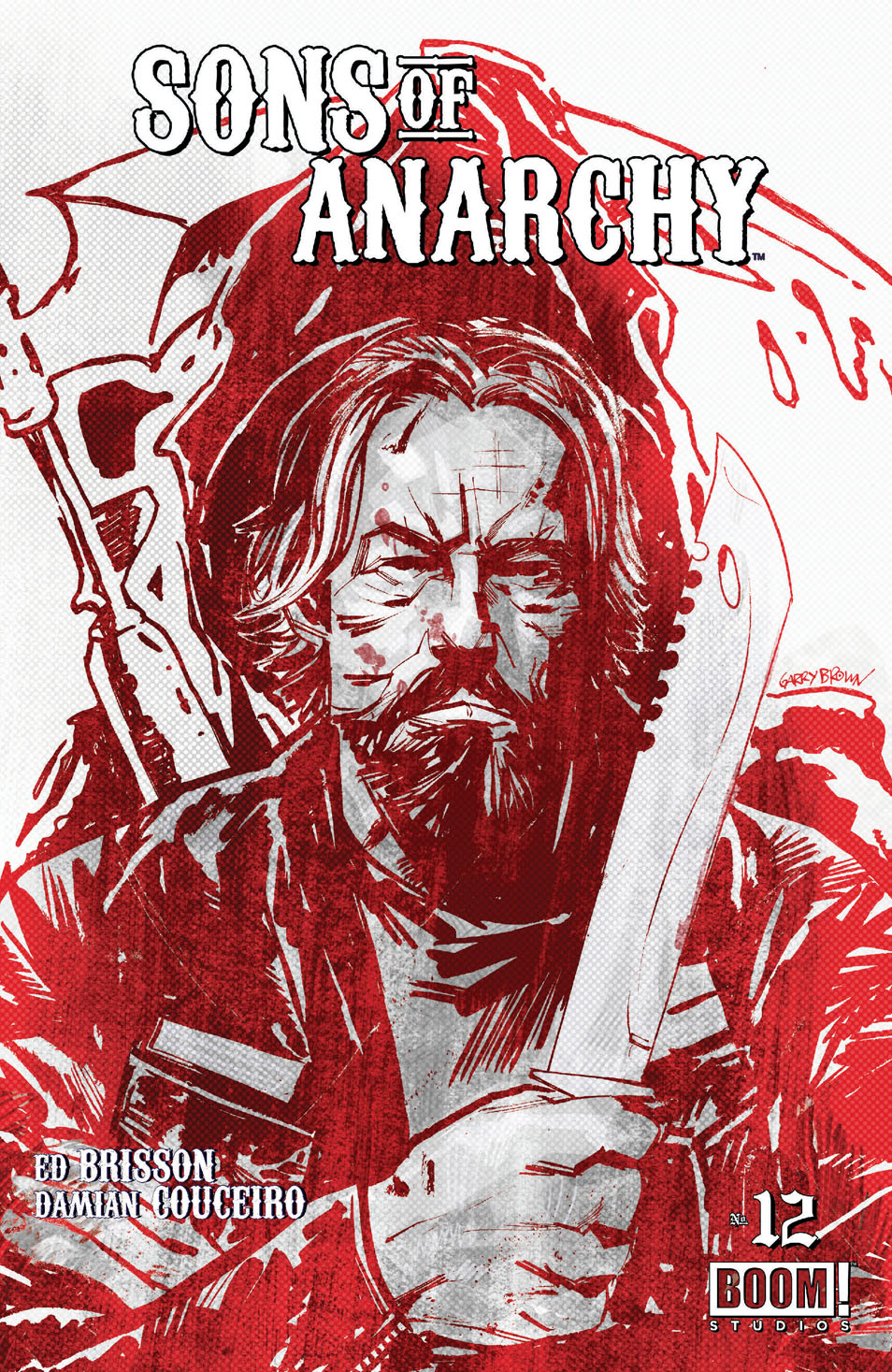 This image is the cover for the book Sons of Anarchy #12, Sons of Anarchy