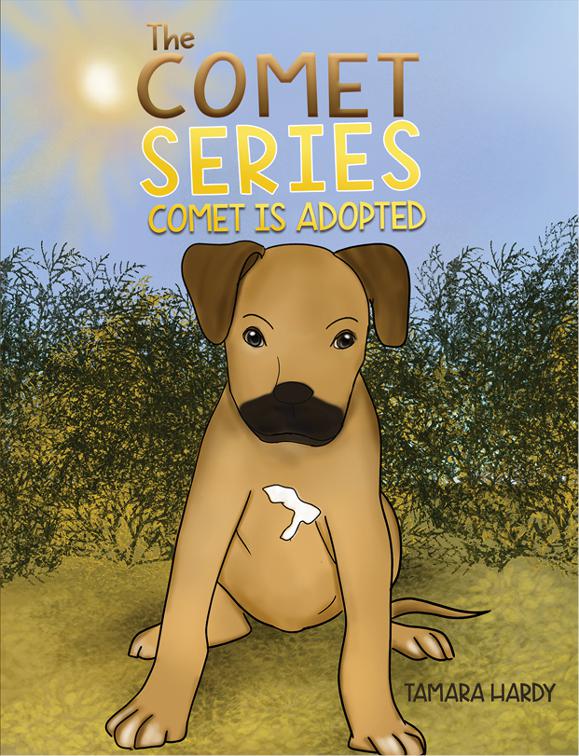 This image is the cover for the book The Comet Series: Comet Is adopted