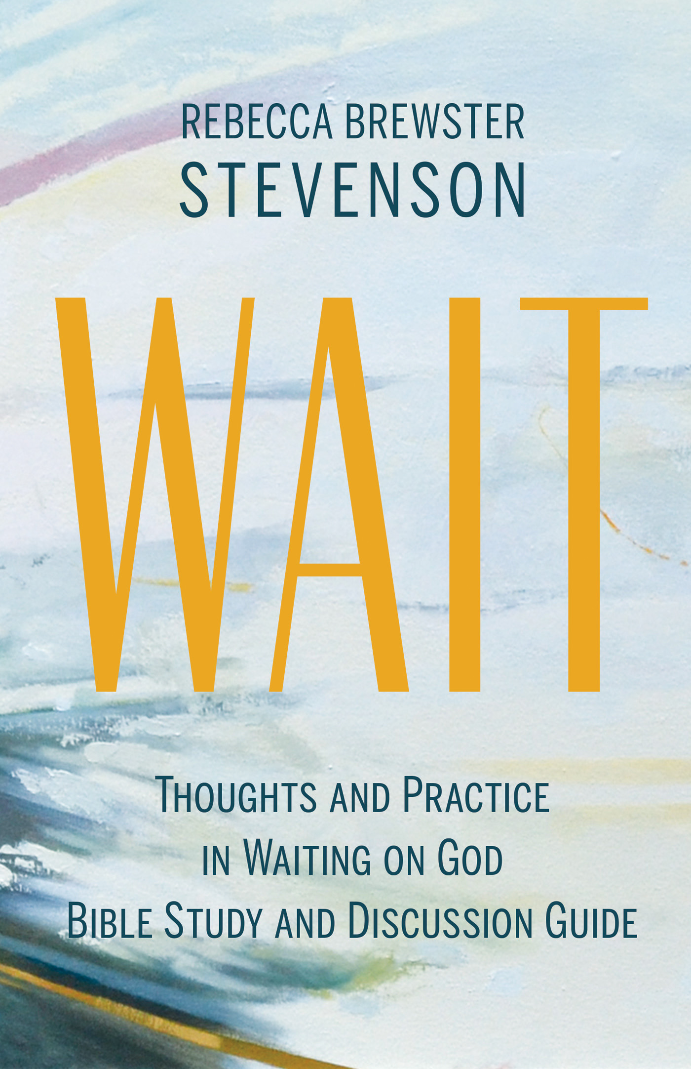 This image is the cover for the book Wait