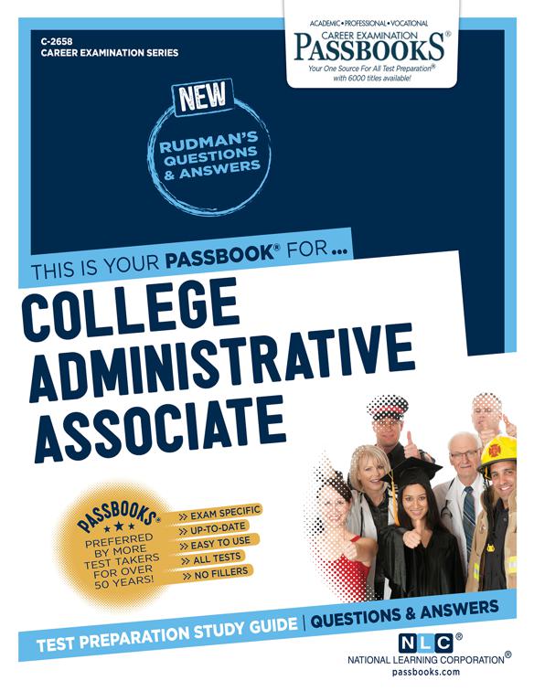 College Administrative Associate, Career Examination Series