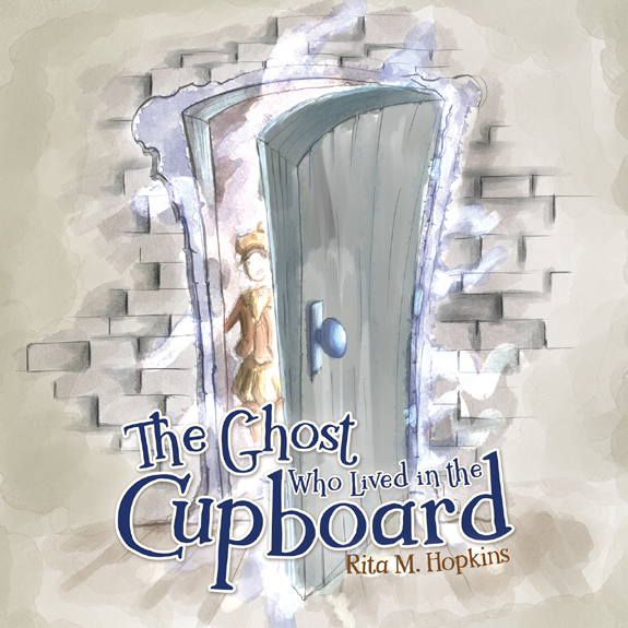 This image is the cover for the book The Ghost Who Lived in the Cupboard