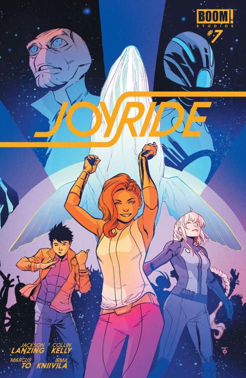 This image is the cover for the book Joyride #7, Joyride