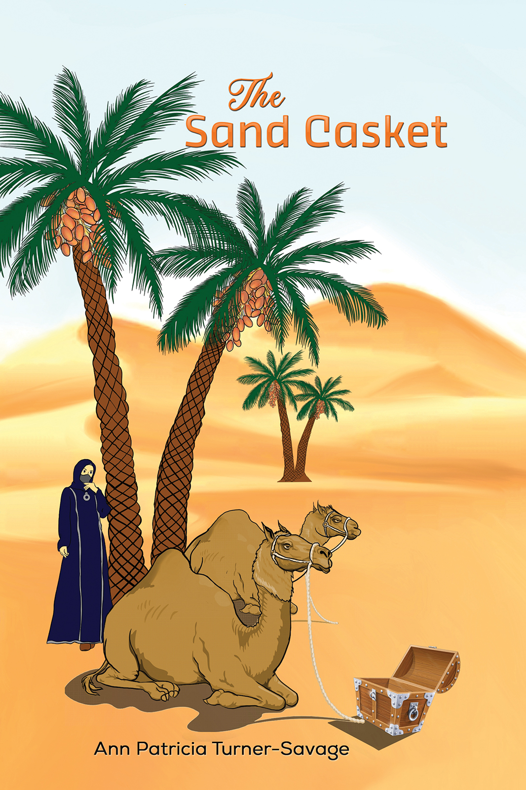 This image is the cover for the book The Sand Casket