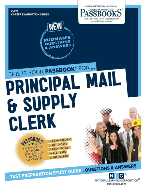 Principal Mail &amp; Supply Clerk, Career Examination Series