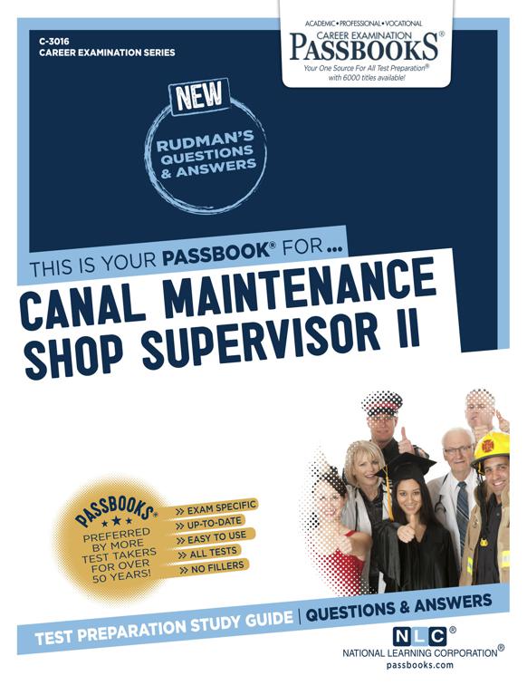 Canal Maintenance Shop Supervisor II, Career Examination Series