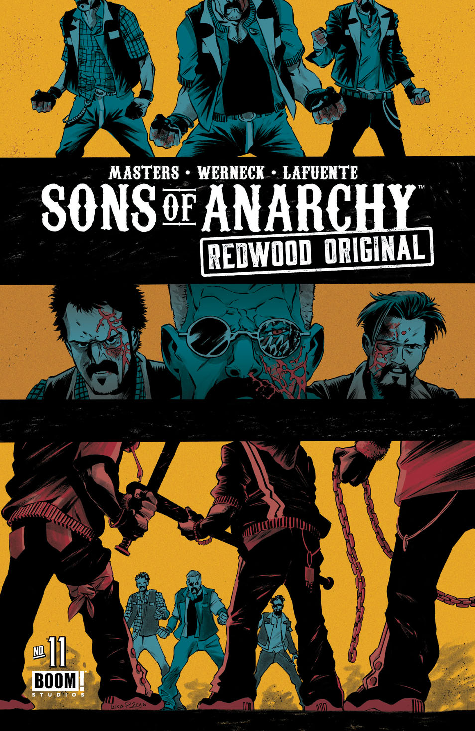 This image is the cover for the book Sons of Anarchy Redwood Original #11, Sons of Anarchy Redwood Original