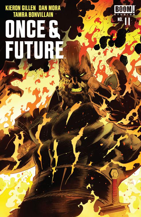 This image is the cover for the book Once & Future #11, Once & Future