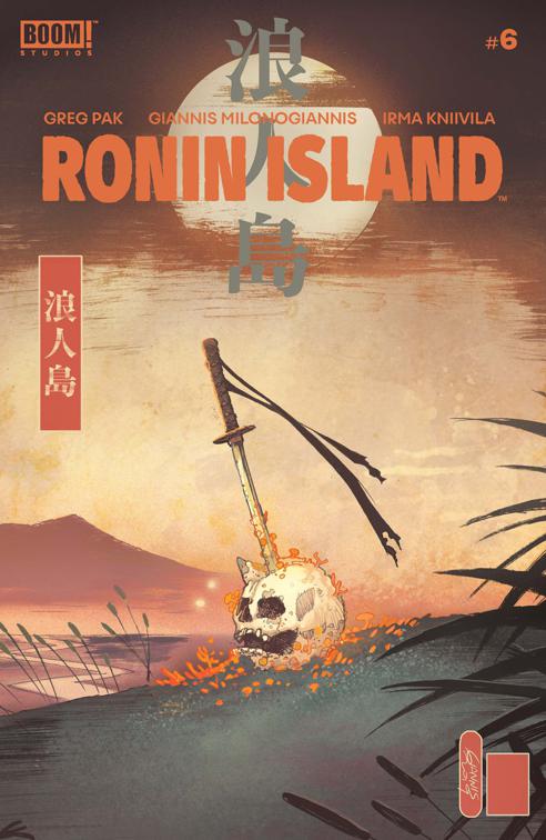 This image is the cover for the book Ronin Island #6, Ronin Island