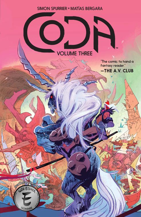 This image is the cover for the book Coda Vol. 3, Coda