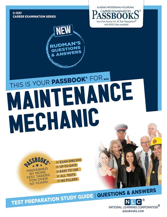 Maintenance Mechanic, Career Examination Series