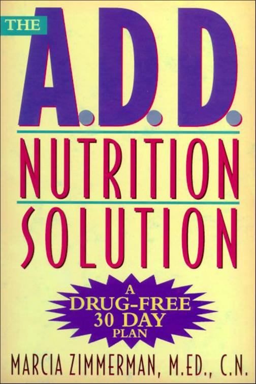 A.D.D. Nutrition Solution