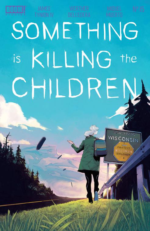 This image is the cover for the book Something is Killing the Children #15, Something is Killing the Children
