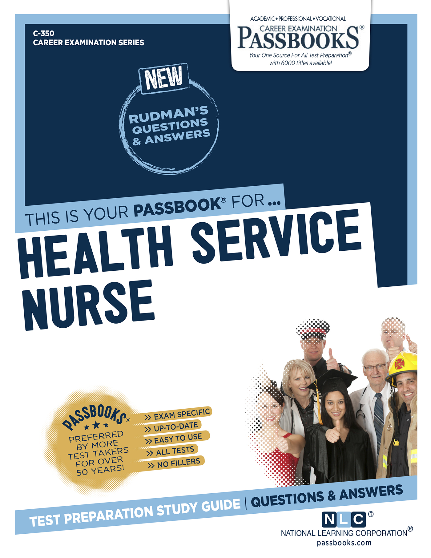 Health Service Nurse, Career Examination Series