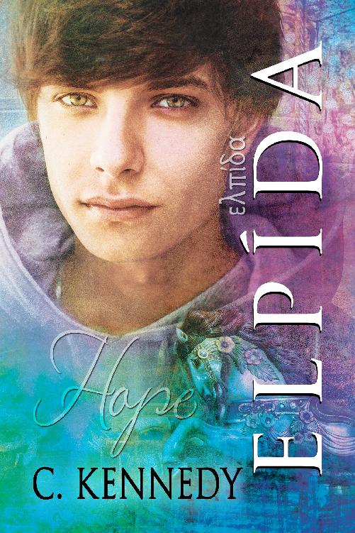 This image is the cover for the book Elpida, Elpida