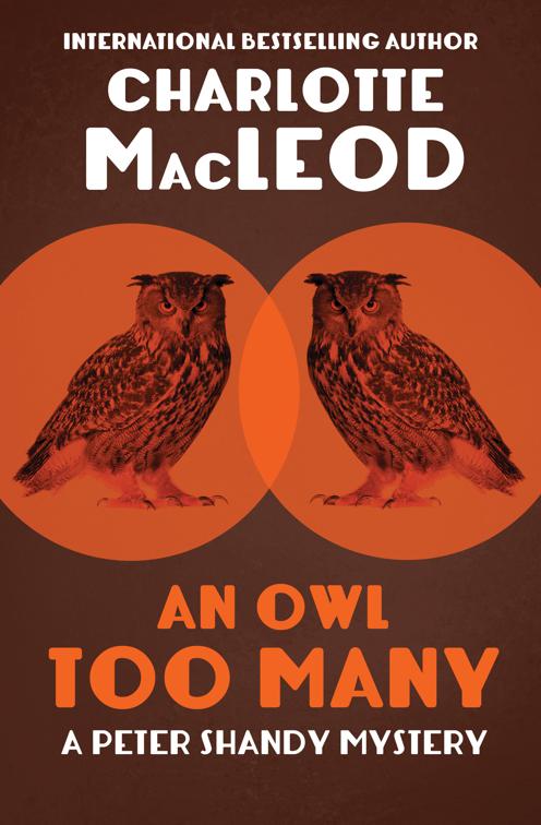 Owl Too Many, The Peter Shandy Mysteries