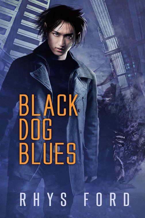 This image is the cover for the book Black Dog Blues, The Kai Gracen Series