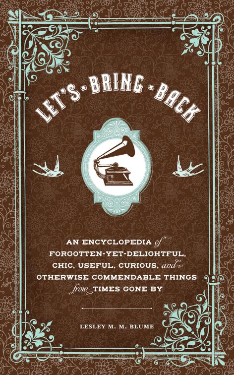 Let&#x27;s Bring Back