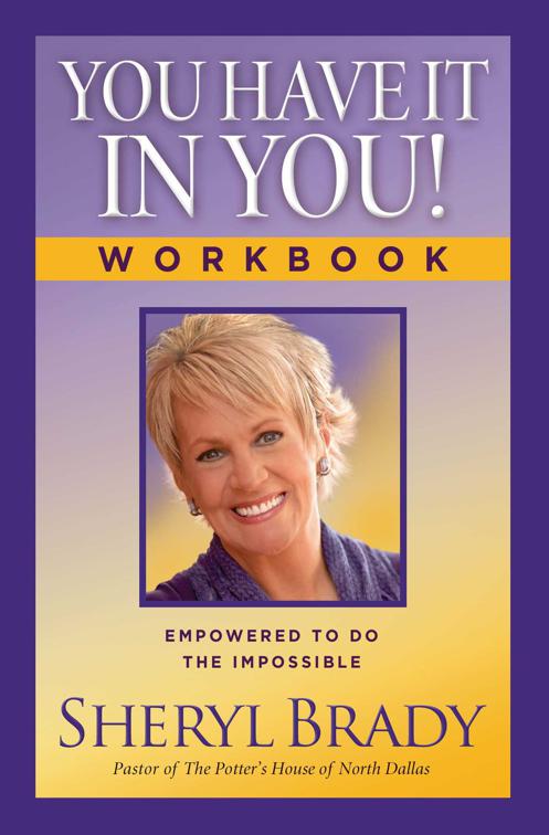 You Have It In You! Workbook