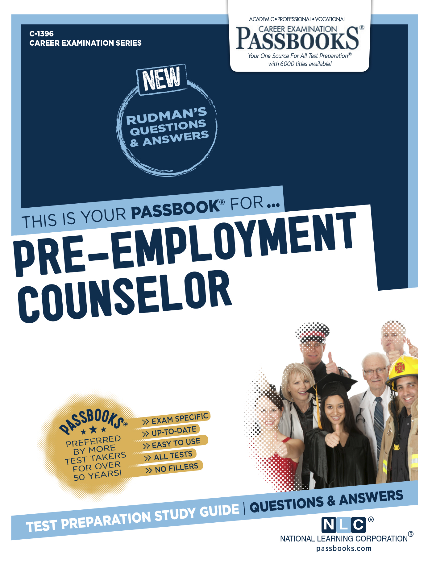 Pre-Employment Counselor, Career Examination Series