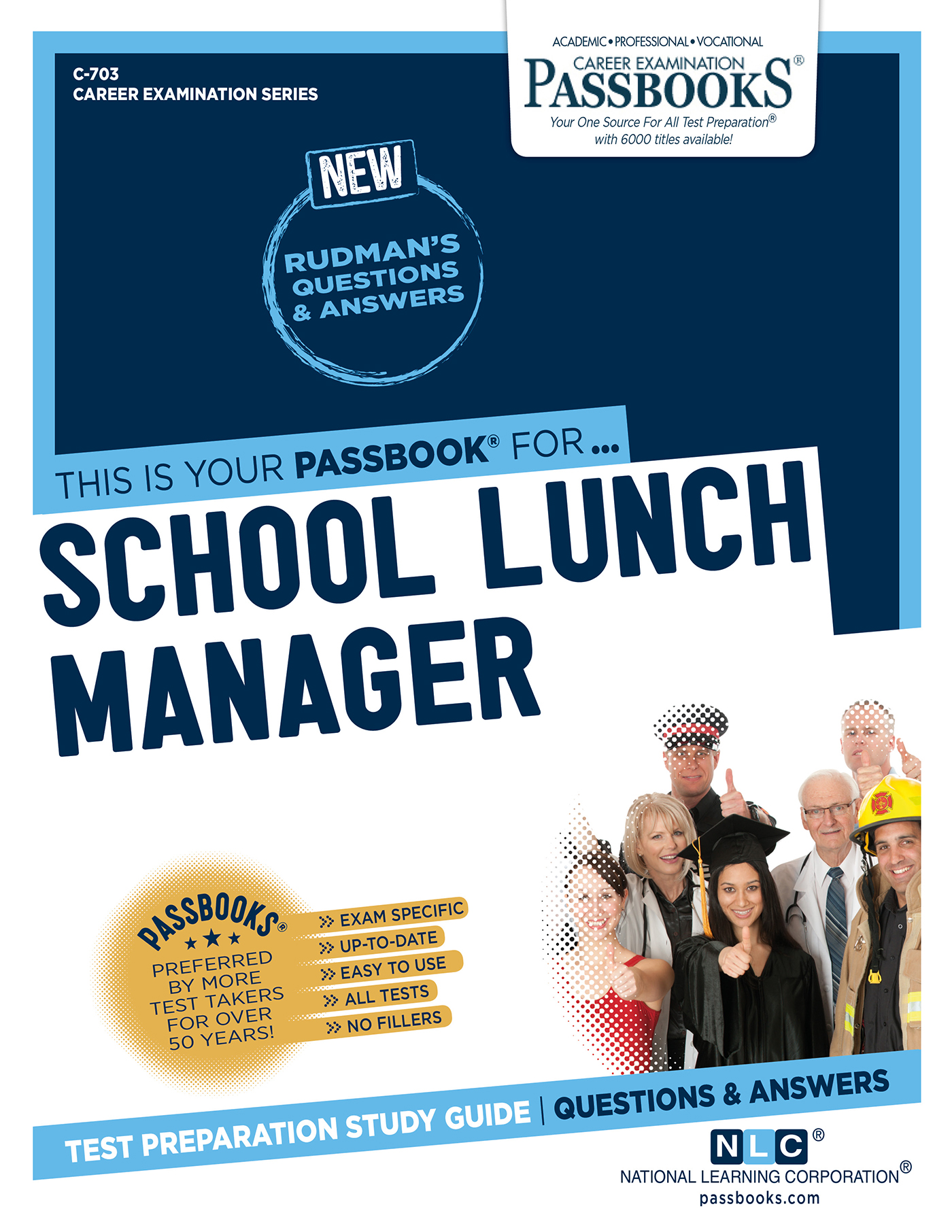 School Lunch Manager, Career Examination Series