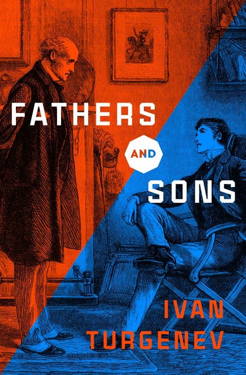 This image is the cover for the book Fathers and Sons