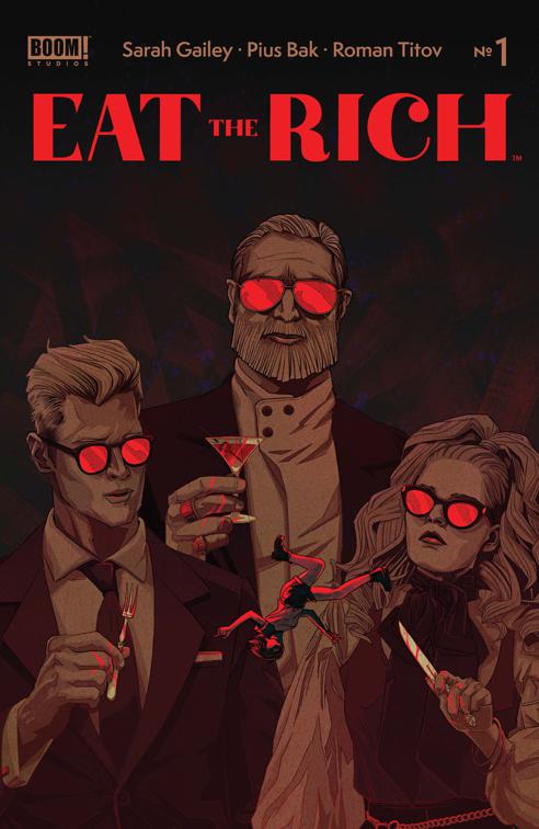 This image is the cover for the book Eat the Rich #1, Eat the Rich