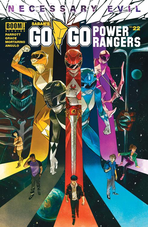 This image is the cover for the book Saban's Go Go Power Rangers #22, Saban's Go Go Power Rangers