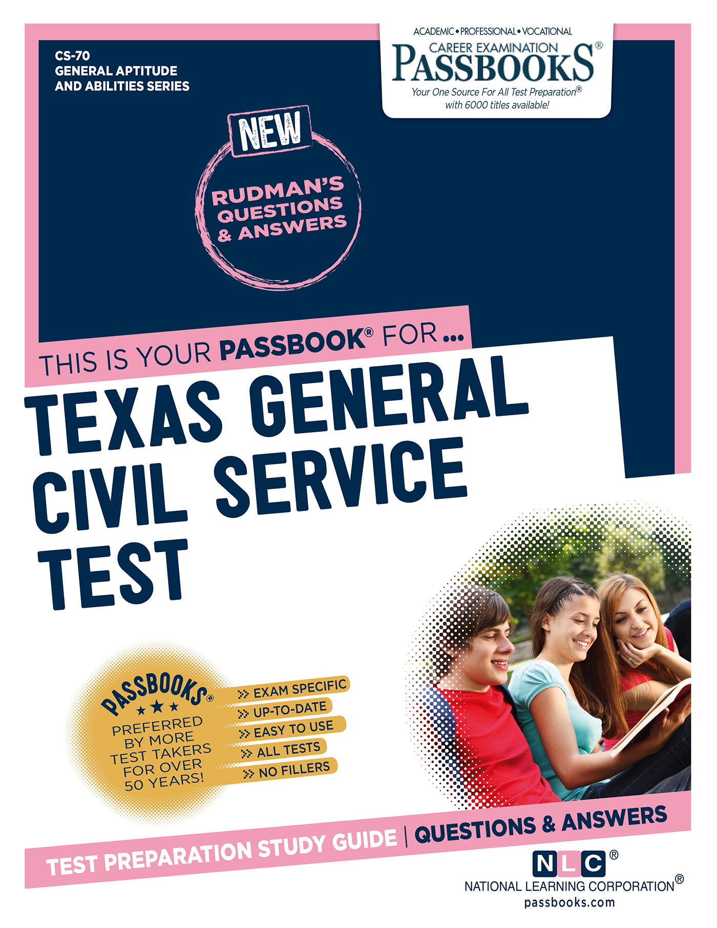 Texas General Civil Service Test, General Aptitude and Abilities Series (CS)