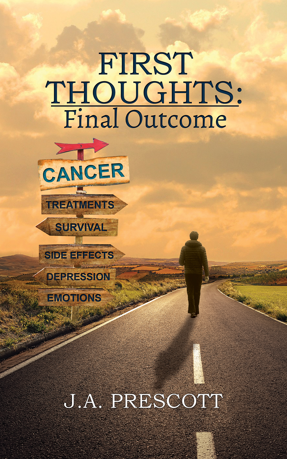 This image is the cover for the book First Thoughts: Final Outcome