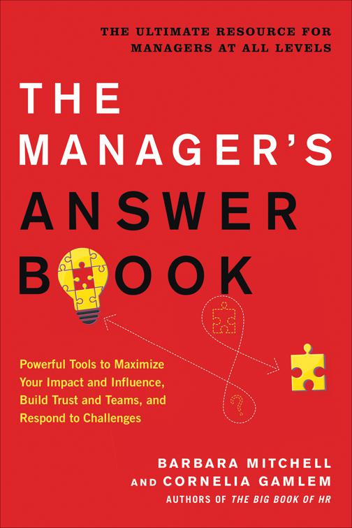 Manager&#x27;s Answer Book