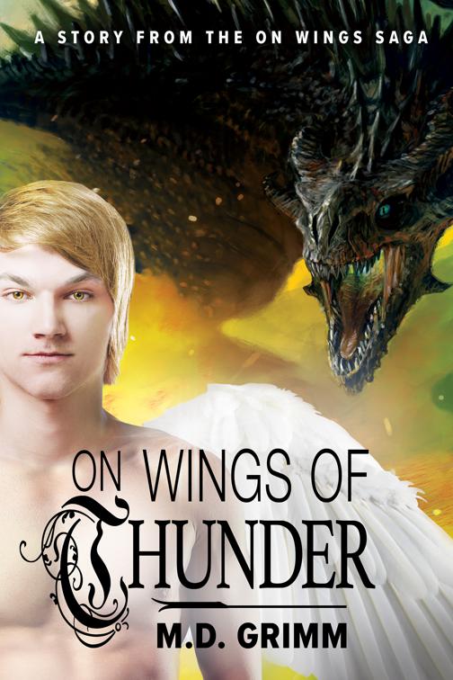 This image is the cover for the book On Wings of Thunder, On Wings Saga