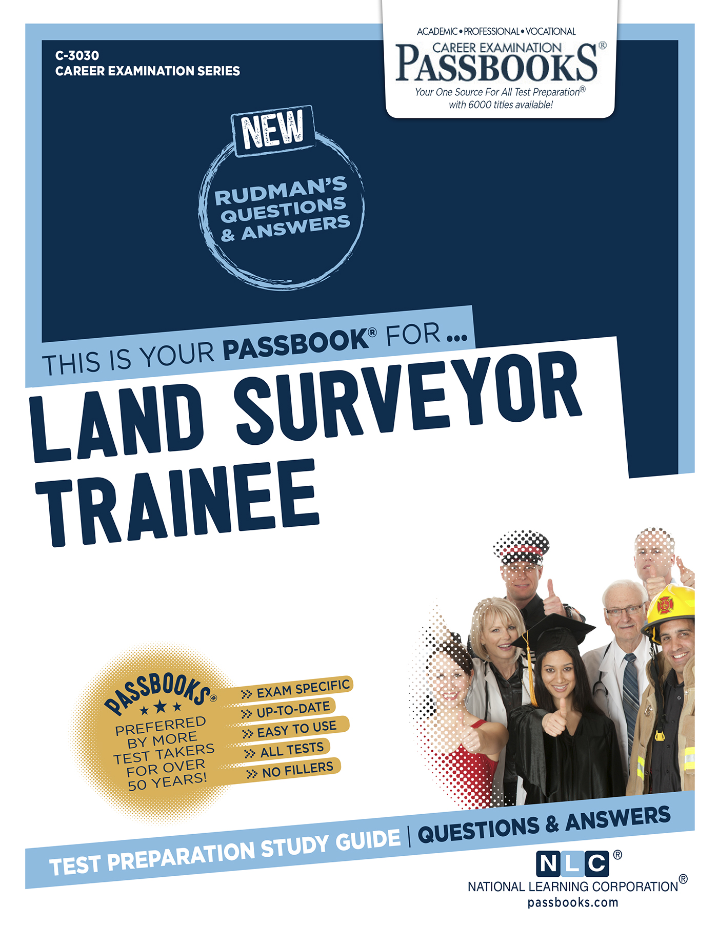 Land Surveyor Trainee, Career Examination Series