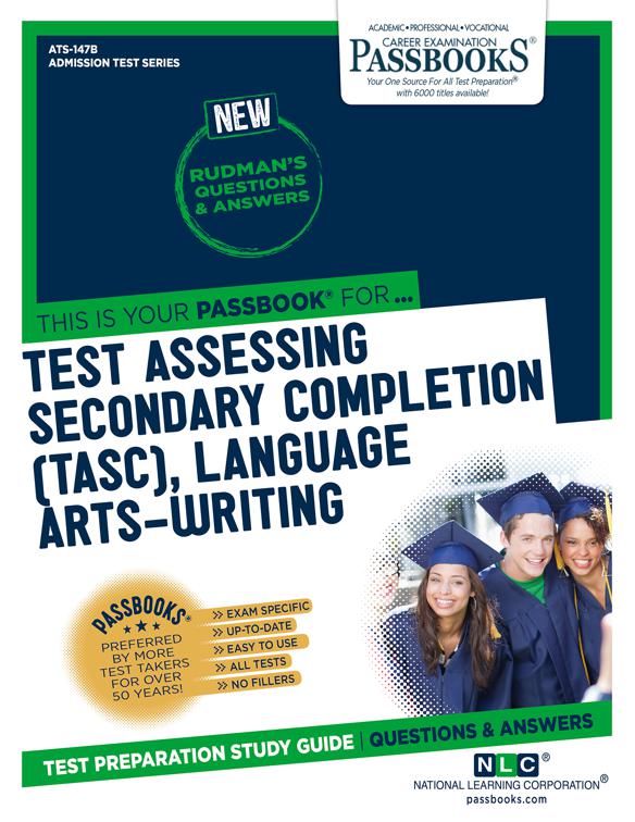 Test Assessing Secondary Completion (TASC), Language Arts-Writing, Admission Test Series