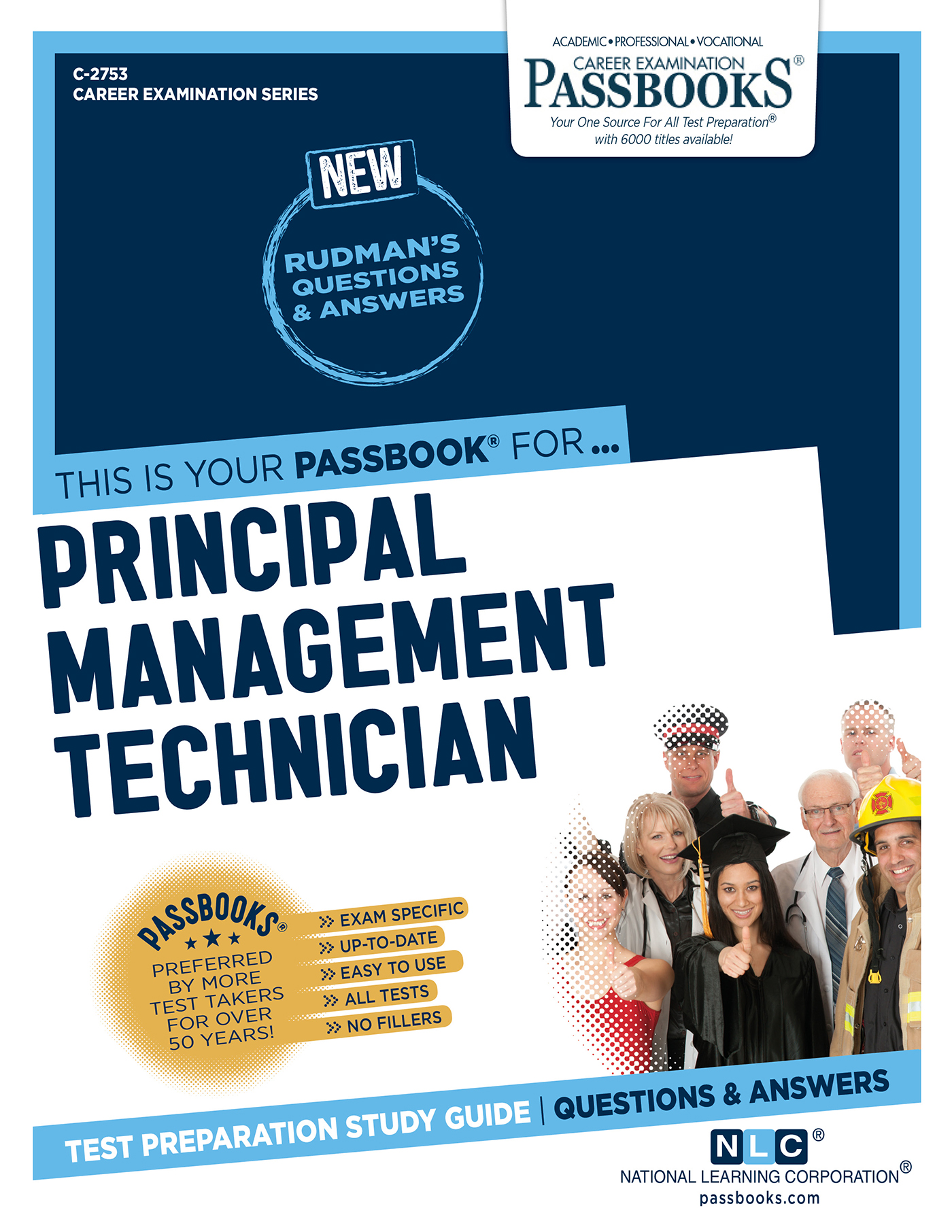 Principal Management Technician, Career Examination Series
