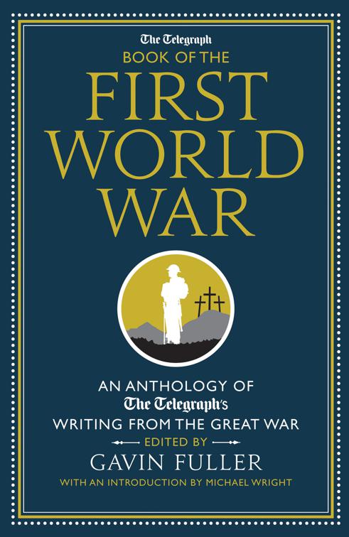 This image is the cover for the book Telegraph Book of the First World War