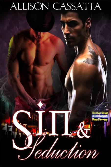 This image is the cover for the book Sin & Seduction, Sin & Seduction