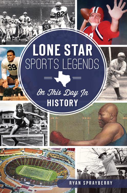 Lone Star Sports Legends, On This Day In