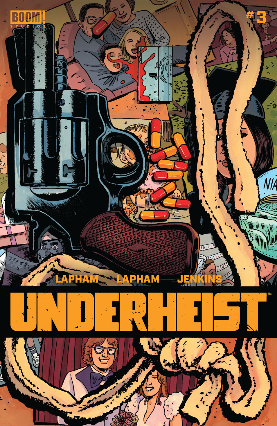 This image is the cover for the book Underheist #3, Underheist