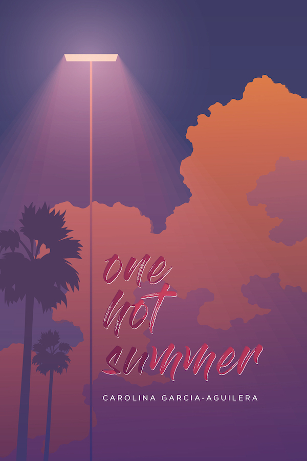 This image is the cover for the book One Hot Summer