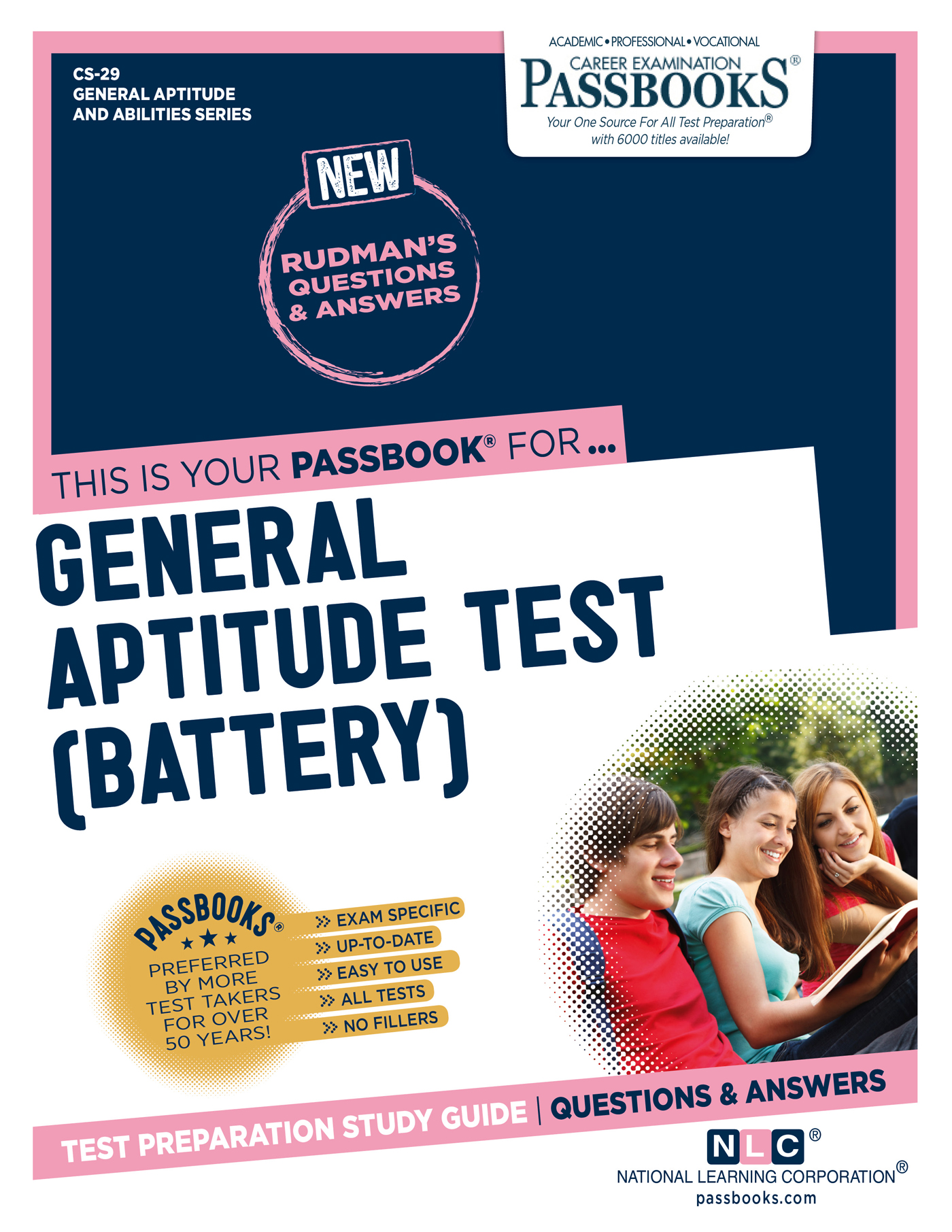 This image is the cover for the book GENERAL APTITUDE TEST (BATTERY), General Aptitude and Abilities Series (CS)
